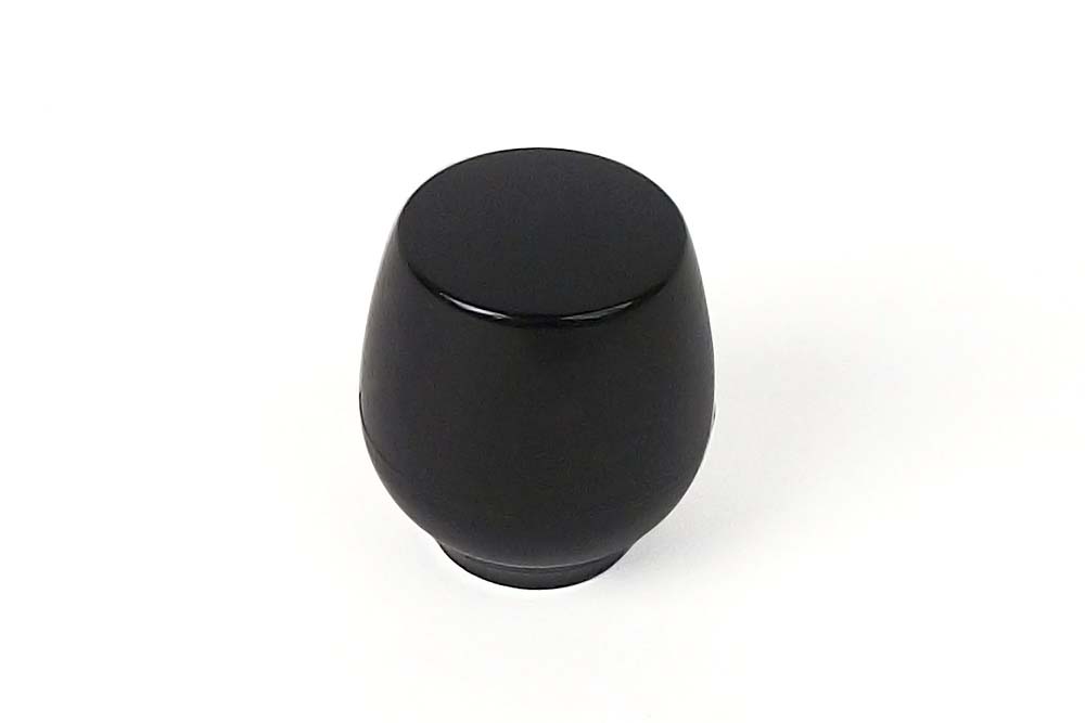 Century Control Black Blank Knob