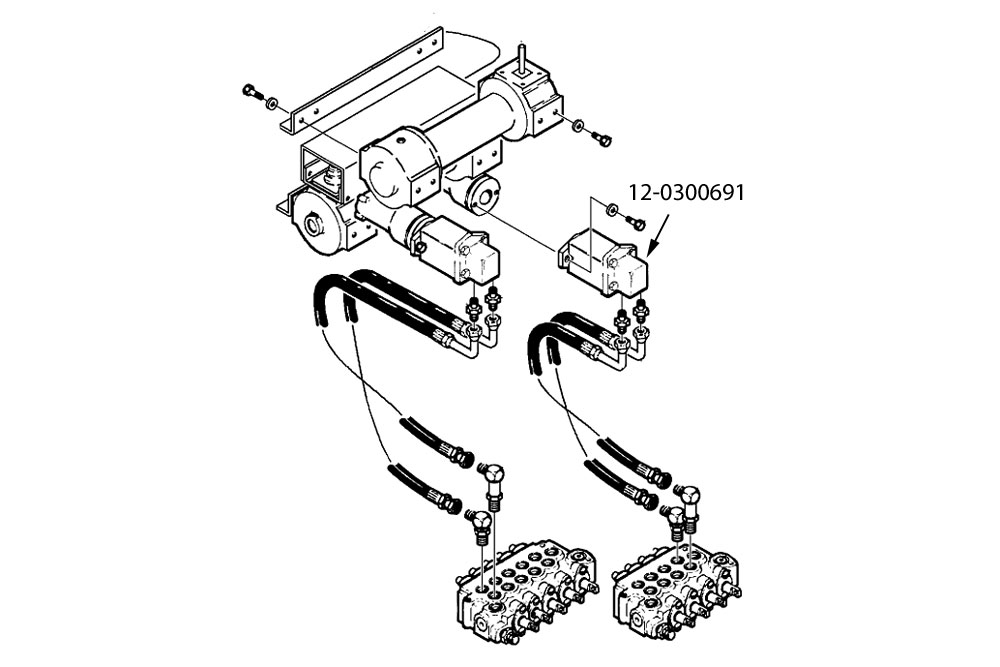 Char-Lynn Century / Challenger Winch Motor