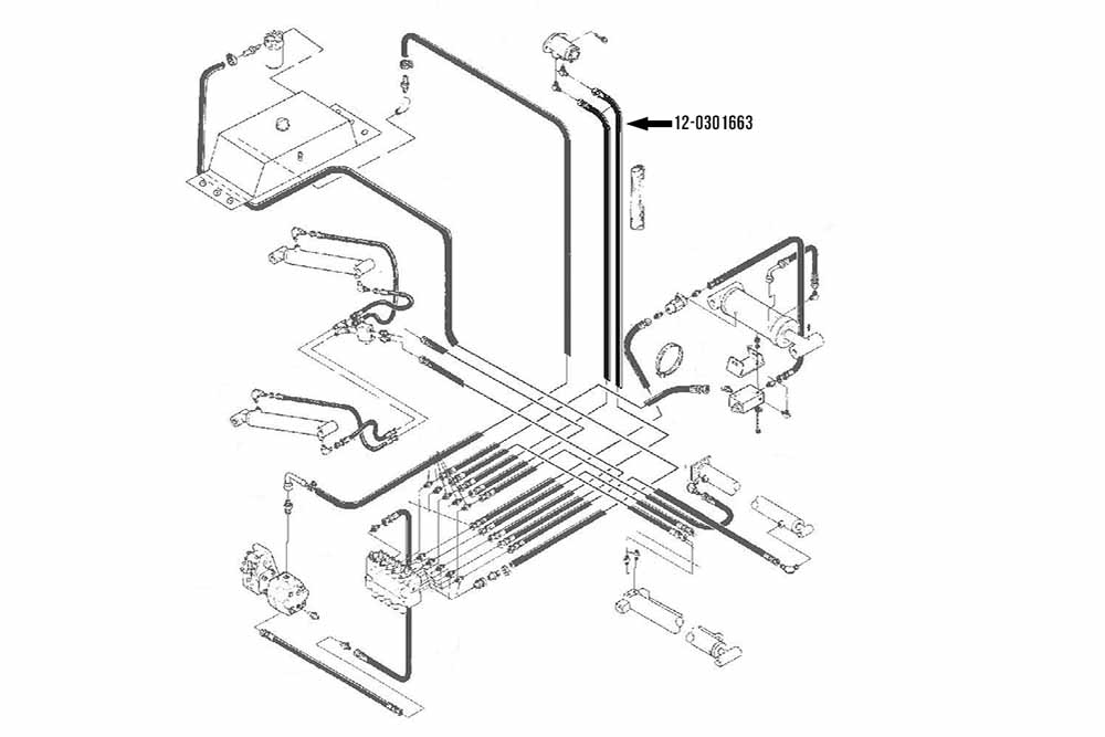 Miller Hose Assembly 204"