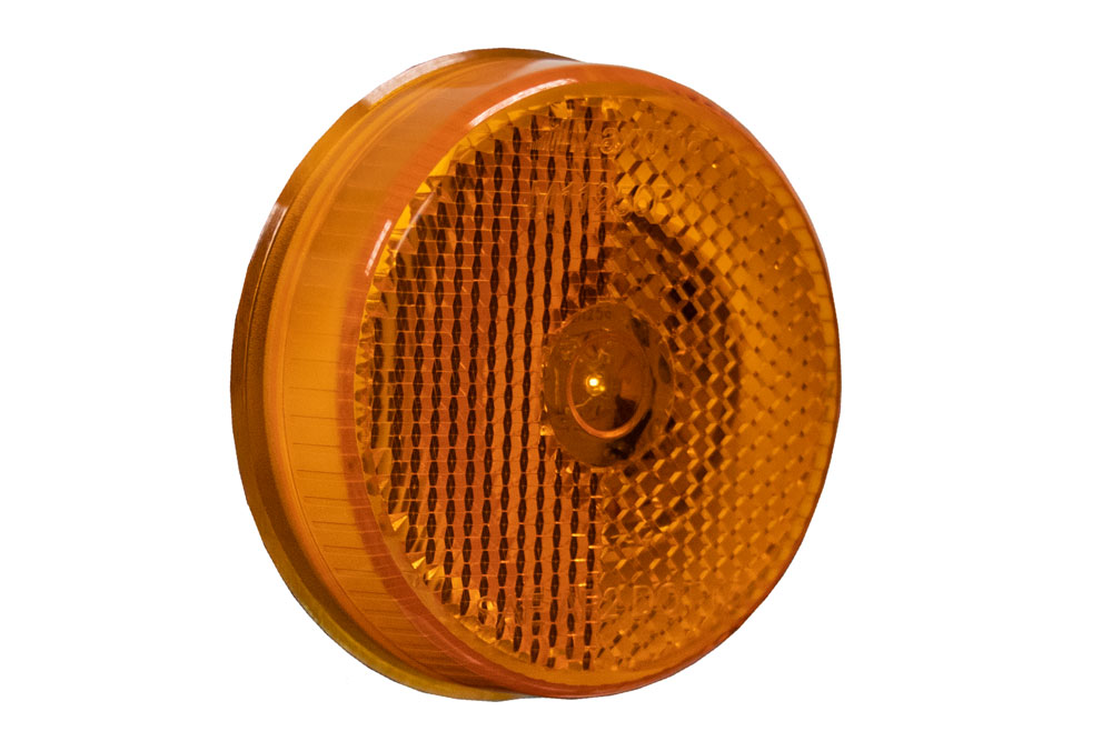 2.5" Round Marker Light, Amber