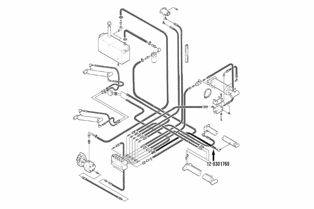 Miller Hose Assembly 52"