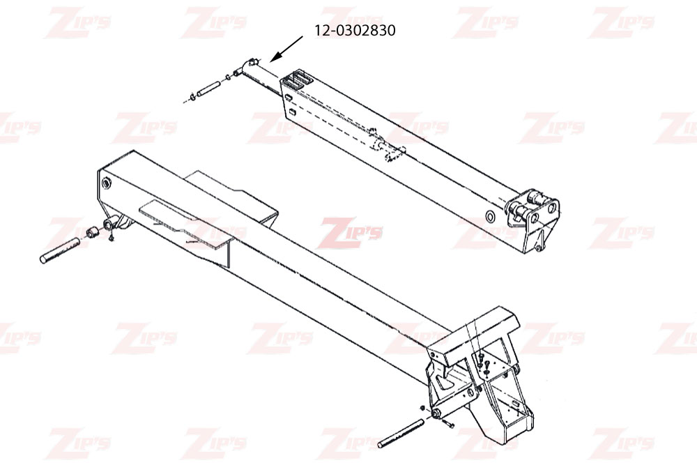 Miller Boom Extend Cylinder Century and Challenger HD Wreckers