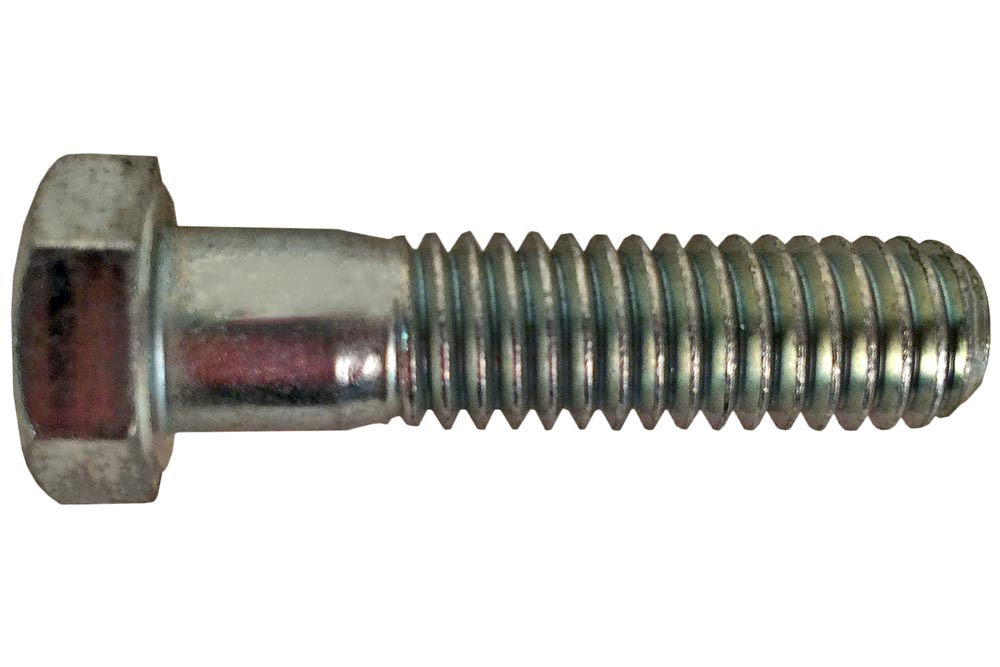 Miller Hex Head Cap Screw, Grade 5, Zinc Plated, 3/8-16 x 1.5