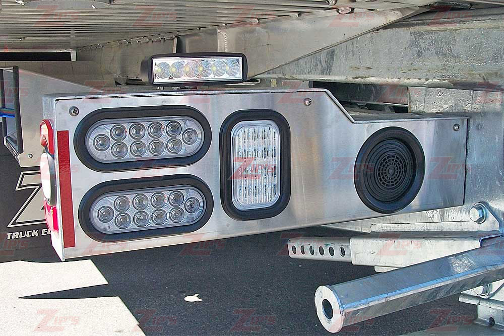 Miller Tail Light Face Plate Horizontal Lights Horizontal Lights Left LCG Gen II Series