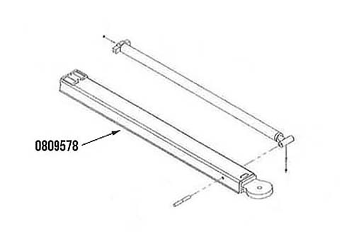 Miller Century LCG Inner Boom Weldment