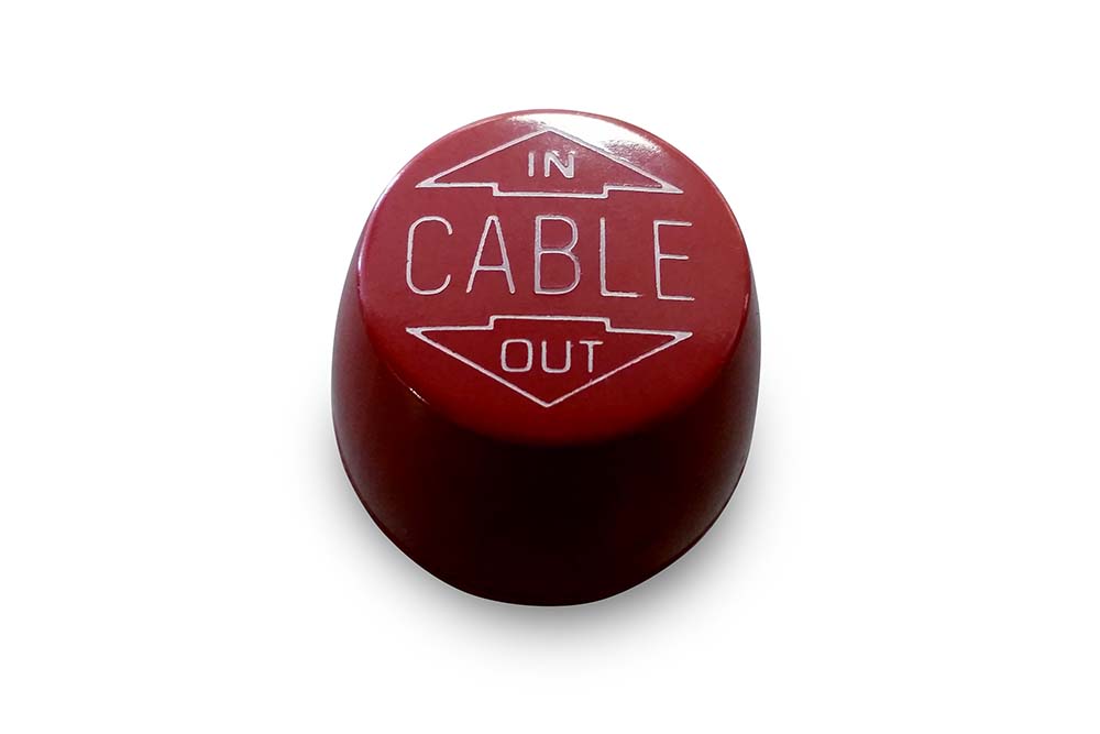 Miller Control Knob Red Cable In / Out