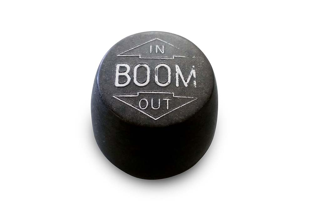 Miller Control Knob Black Boom In / Out