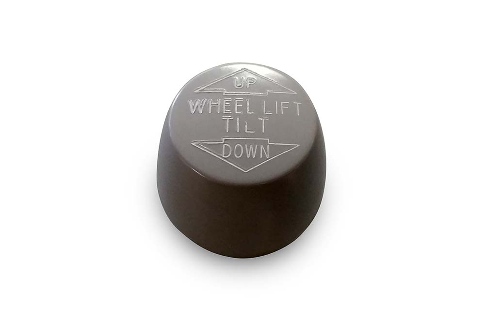 Miller Control Knob Grey Wheel Lift Tilt Up / Down