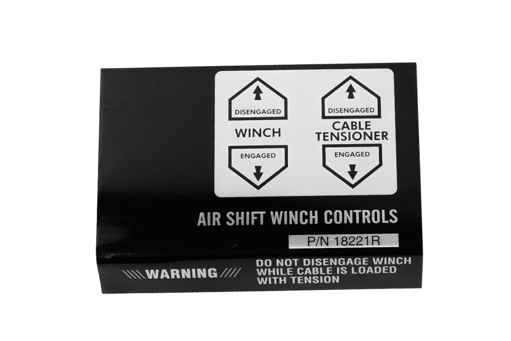 CNTRL PNL ID WINCH CLUTCH-RIGH