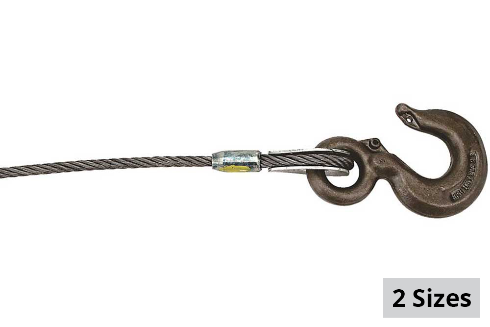 Lift-All IWRC Wire Rope w/ Hook