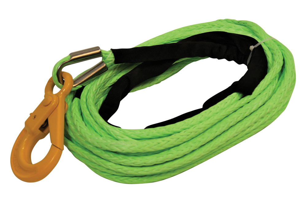 All-Grip Plasma Winch Line with Self-Locking Hook